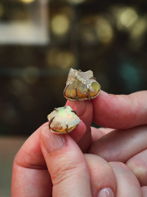Brazilian Opal earrings