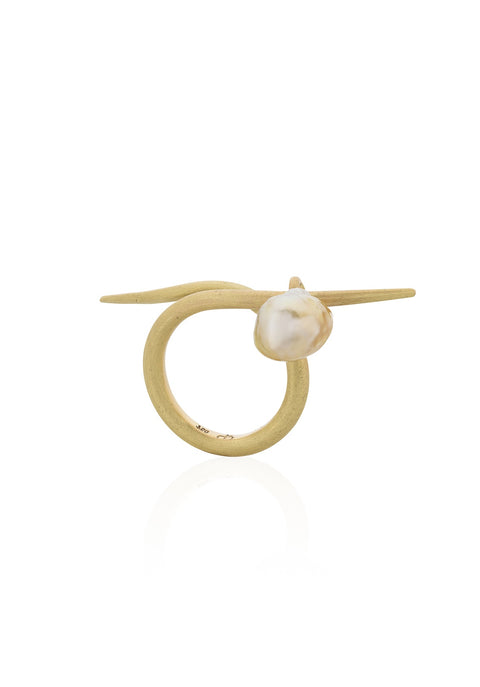 Medium Lombok Pearl Ring