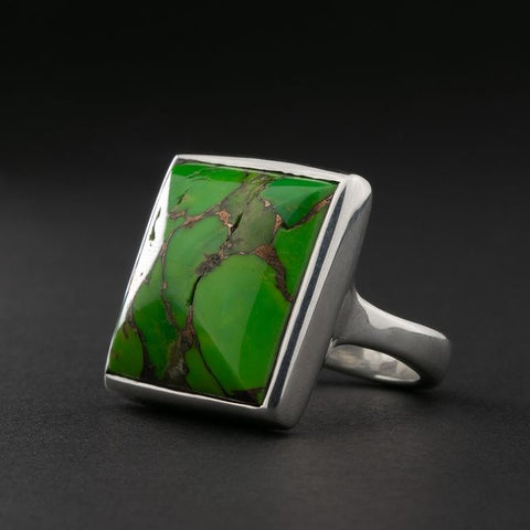 Green Turquoise Ring