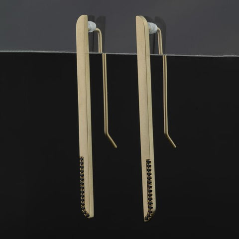 Align Earrings with Spinels