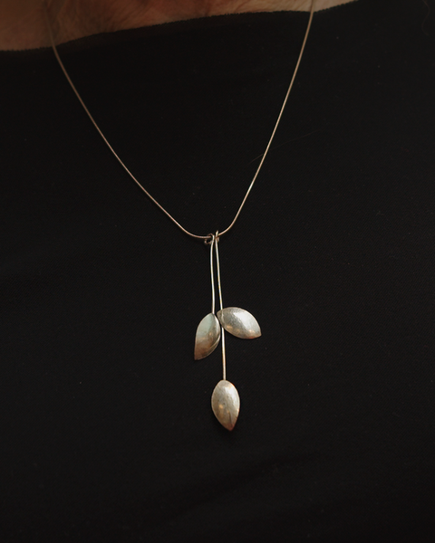 Silver Leaf Pendant