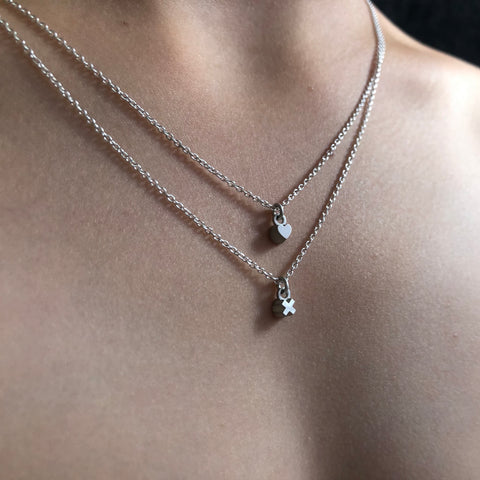 Silver Micro Heart Pendant