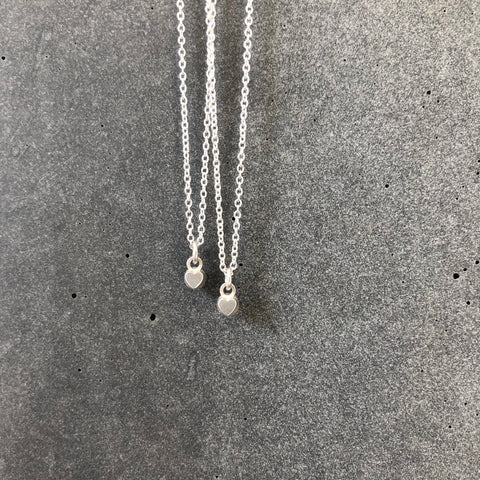 Silver Micro Heart Pendant