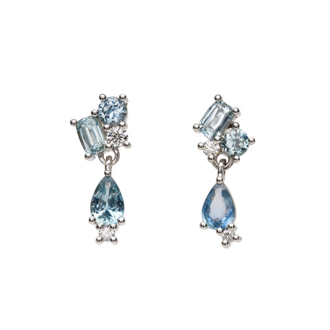 Cluster Drop Earrings