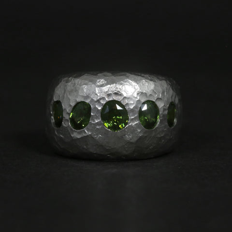 Multi Oval Heavy Dome Ring