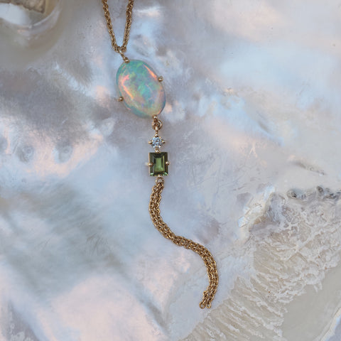 Tide Fragments Drop Necklace