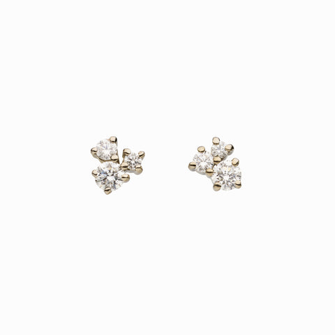 Cluster Stud Earrings
