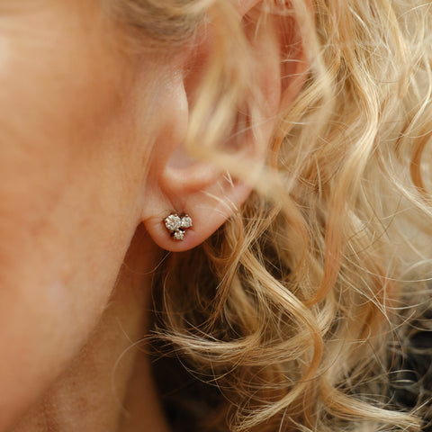 Cluster Stud Earrings