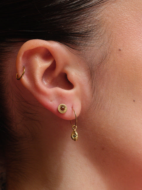 Zircon Sunburst Studs