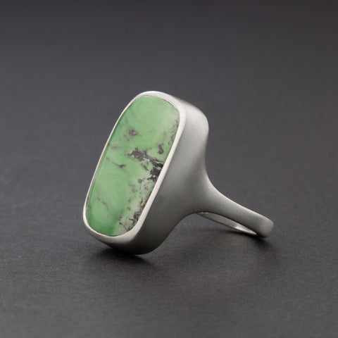 Variscite and Sterling Silver Ring