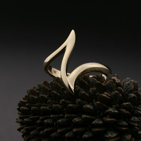 Yellow Gold Bora Ring