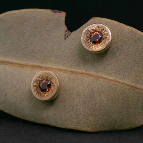 Zircon Sunburst Studs