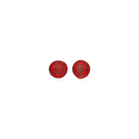 Red Cup Earrings