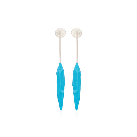 Sky Blue Ice Earrings