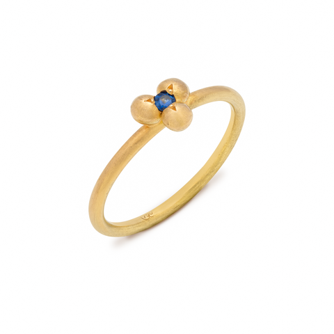 Mini Sapphire Granule Ring